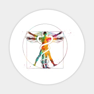 Caduceus medical sign Magnet